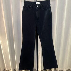 Abercrombie & Fitch Black Flare Jeans
